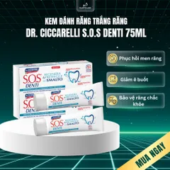 Kem Đánh Răng Dr. Ciccarelli S.O.S DENTI 75ml Cho Răng Nhạy Cảm, Hỗ Trợ Bảo Vệ Men Răng 794664