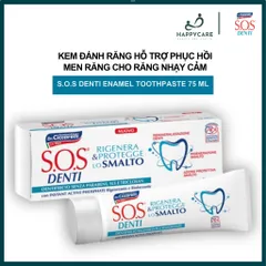 Kem Đánh Răng Dr. Ciccarelli S.O.S DENTI 75ml Cho Răng Nhạy Cảm, Hỗ Trợ Bảo Vệ Men Răng 794664