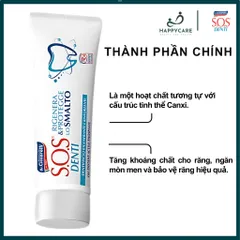Kem Đánh Răng Dr. Ciccarelli S.O.S DENTI 75ml Cho Răng Nhạy Cảm, Hỗ Trợ Bảo Vệ Men Răng 794664
