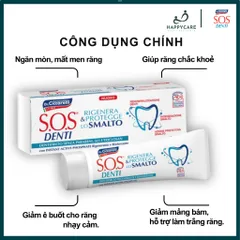 Kem Đánh Răng Dr. Ciccarelli S.O.S DENTI 75ml Cho Răng Nhạy Cảm, Hỗ Trợ Bảo Vệ Men Răng 794664