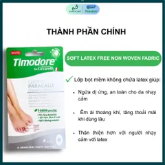 Miếng Dán Đệm Giảm Ma Sát Sau Mụn Cóc & Vết Chai Timodore Corn Pads – Dr. Ciccarelli (9 Miếng) 794672