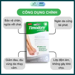 Miếng Dán Đệm Giảm Ma Sát Sau Mụn Cóc & Vết Chai Timodore Corn Pads – Dr. Ciccarelli (9 Miếng) 794672