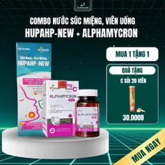 Combo HUPAHP 300ml & ALPHAMYCRON 30 Viên Chăm Sóc Sức Khỏe Mỗi Ngày