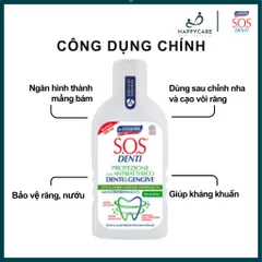 Nước Súc Miệng Dr. Ciccarelli S.O.S DENTI 400ml Chăm Sóc Răng Miệng, Thơm Miệng 794679