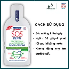 Nước Súc Miệng Dr. Ciccarelli S.O.S DENTI 400ml Chăm Sóc Răng Miệng, Thơm Miệng 794679