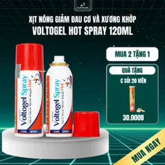 Xịt Nóng Giảm Đau Cơ Và Xương Khớp 120ML Voltogel Hot Spray 794682