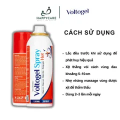 Xịt Nóng Giảm Đau Cơ Và Xương Khớp 120ML Voltogel Hot Spray 794682