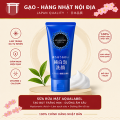 Sữa rửa mặt Shiseido Aqualabel Nhật Bản