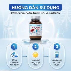 Viên uống bổ sung canxi giúp xương răng chắc khỏe Calci Nano Hải Thượng Vương (60 viên)
