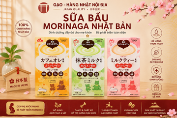 Sữa Bầu Dinh Dưỡng Morinaga Nhật Bản Hỗ Trợ Vitamin Cho Bà Bầu Trước Và Sau Sinh, 10 gói x 20g 794762