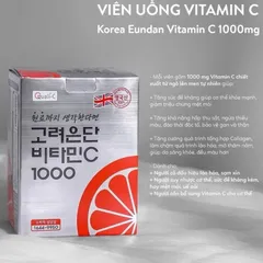  Viên uống Vitamin C 1000mg Korea Eundan Hàn Quốc 120 viên