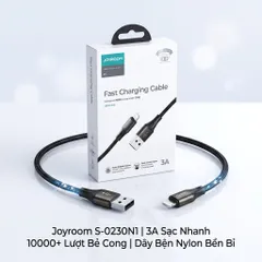 Dây cáp sạc iPhone ngắn 20cm chính hãng JOYROOM N1 SERIES (S-0230N1 - 0.2M)