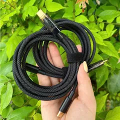 Cáp Sạc Nhanh Pisen C to L và C to C (dùng cho ip5-14 và typeC cho ip15-17) - Bọc Dù Dài 2M - Có Báo Công Suất Sạc