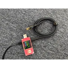 Cáp Sạc Nhanh Pisen C to L và C to C (dùng cho ip5-14 và typeC cho ip15-17) - Bọc Dù Dài 2M - Có Báo Công Suất Sạc