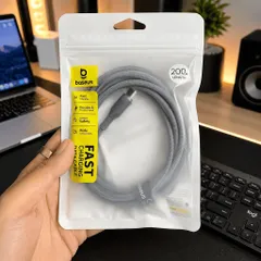 CÁP SẠC NHANH BASEUS USB-C to Lightning 30W – Dài 2M Chuẩn MFi, Bền Bỉ, Sạc Nhanh Cho iPhone