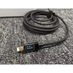 Cáp Sạc Nhanh Pisen C to L và C to C (dùng cho ip5-14 và typeC cho ip15-17) - Bọc Dù Dài 2M - Có Báo Công Suất Sạc