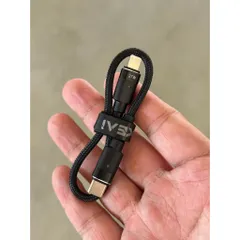 Cáp sạc nhanh 25cm, Cáp sạc ngắn, Cáp sạc iphone C to L 27W Hãng Keai