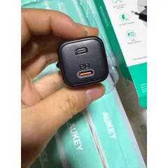 Sạc nhanh AUKEY Omnia Mini 20W PD, củ sạc Type-C PD QC3.0 chính hãng tương thích với nhiều thiết bị