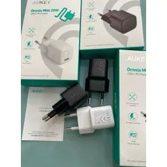 Sạc nhanh AUKEY Omnia Mini 20W PD, củ sạc Type-C PD QC3.0 chính hãng tương thích với nhiều thiết bị