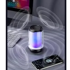 LOA BLUETOOTH OUTDOOR TOOCKI CHÍNH HÃNG- Âm thanh vòm - Đèn RGB ma thuật