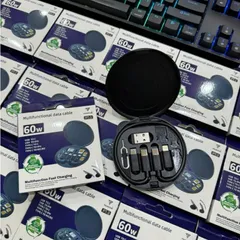 Cáp Sạc đa năng 6in1 PHANTOM PT3 rất tiện lợi bỏ túi , du lịch , có thể làm kệ điện thoại.