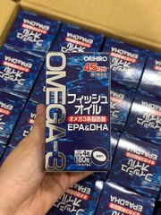 Viên Dầu Cá Omega 3 Orihiro Nhật Bản 180 viên