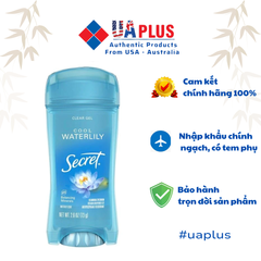Lăn khử mùi cho nữ dạng gel Secret Cool Waterlily 73g