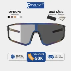 Kính mắt đổi màu thể thao chống UV400 chống bụi đa năng bảo vệ mắt đi đường ,đạp xe , trekking DMTT POSHOP