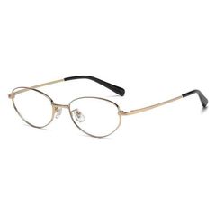 Gọng Kính Cận Titan Dẻo Cao Cấp POSHOP EYEWEAR - Mã 36016 Siêu Nhẹ, Dáng Oval Thời Trang, Kèm Dịch Vụ Cắt Mắt Kính