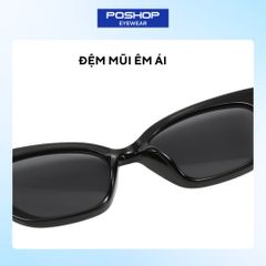 Mắt kính thời trang nữ gọng kính mát chống tia uv kiểu dáng thời trang dễ đeo GM32 POSHOP
