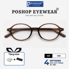 Kính gọng kim loại POSHOP cho nam nữ – Thiết kế thanh lịch, bền đẹp, tôn dáng khuôn mặt GK2351