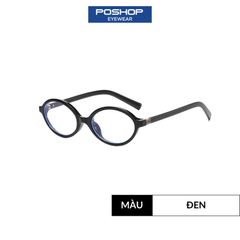 Gọng kính cận nữ MM, Kính mắt oval ôm mặt chất liệu nhựa PE siêu dẻo, form ôm sát sống mũi POSHOP