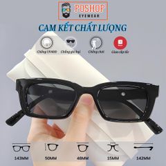 Kính mát nữ cao cấp chống tia cực tím UV400 màu sắc dễ đeo thời trang Hàn Quốc 1996 POSHOP