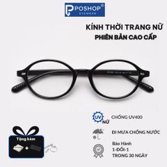 Kính gọng kim loại POSHOP cho nam nữ – Thiết kế thanh lịch, bền đẹp, tôn dáng khuôn mặt GK2351