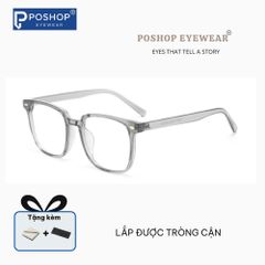 Gọng Kính Hong Kong Phong Cách Cổ Điển Tích Hợp Tròng Đổi Màu A+ Chống Chói Khi Đi Nắng Bảo Vệ Mắt Toàn Diện GK25009