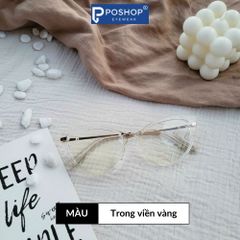 Gọng Kính Mắt Mèo POSHOP – Kính Thời Trang Cho Nữ, Gọng Dẻo Siêu Nhẹ, Style Hàn Quốc Thanh Lịch