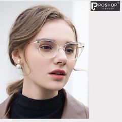 Gọng Kính Mắt Mèo POSHOP – Kính Thời Trang Cho Nữ, Gọng Dẻo Siêu Nhẹ, Style Hàn Quốc Thanh Lịch