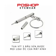 Tua vít sửa kính 3 đầu tiện lợi, nhỏ gọn, dễ sử dụng POSHOP