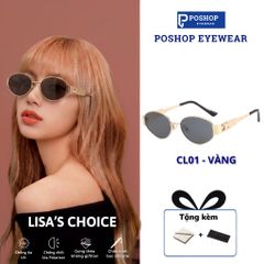 Kính thời trang , Tròng kính AC chống chói, chống tia UV cho nam và nữ CL01 POSHOP