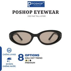 Kính mát Nam Nữ cao cấp, Kính mắt chống tia UV chất liệu bền bỉ màu sắc đa dạng thời trang - 2305 POSHOP