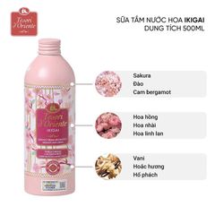 Sữa Tắm Hương Nước Hoa Tesori d'Oriente Hoa Hồng 500ml [hàng nhập khẩu]