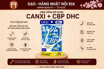 Viên Uống Bổ Sung Canxi + CBP DHC 60 ngày