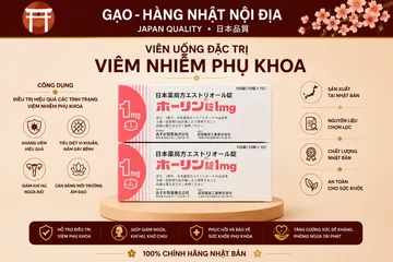 VIÊN UỐNG HỖ TRỢ VIÊM NHIỄM PHỮ NỮ NHẬT BẢN