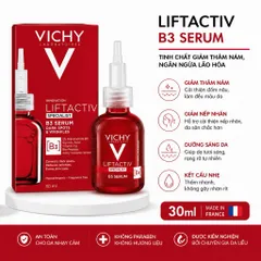 Vichy Liftactiv B3 Serum 30ml Hỗ Trợ Mờ Thâm Nám, Dưỡng Sáng Da, Chống Lão Hóa