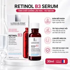 Serum Retinol B3 La Roche-Posay 30ml Hỗ Trợ Mờ Nếp Nhăn, Tái Tạo Da, Dưỡng Mịn Da