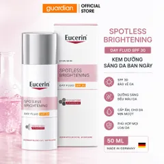 Eucerin Spotless Brightening Thiamidol Chính Hãng | Serum Dưỡng Sáng Da - Kem Ngày SPF30 - Kem Đêm 50ml