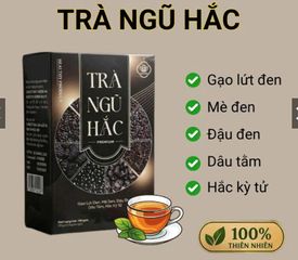 Trà Ngũ Hắc Thảo Mộc – Giúp Đen Tóc, Kích Mọc Tóc, Ngăn Rụng Tóc, Da Sáng Khỏe