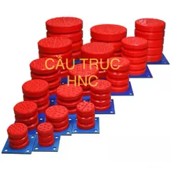 ✅ Giảm chấn cao su cho cầu trục, thang máy, loại đế sắt (Hàng đẹp có hóa đơn)