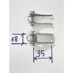 ✅ Lưỡi gà, khóa an toàn móc cẩu 1 tấn, 2 tấn, 3 tấn, 5 tấn cho pa lăng xích kéo tay, xích điện, tời điện (LOẠI NHỎ)