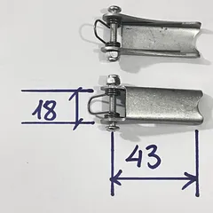 ✅ Lưỡi gà, khóa an toàn móc cẩu 1 tấn, 2 tấn, 3 tấn, 5 tấn cho pa lăng xích kéo tay, xích điện, tời điện (LOẠI NHỎ)